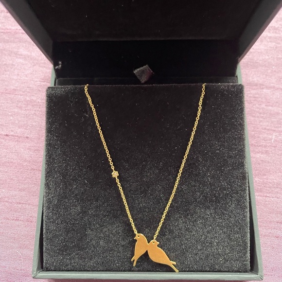 H. Stern 18K Gold Love Birds Necklace with Diamond - Picture 6 of 6